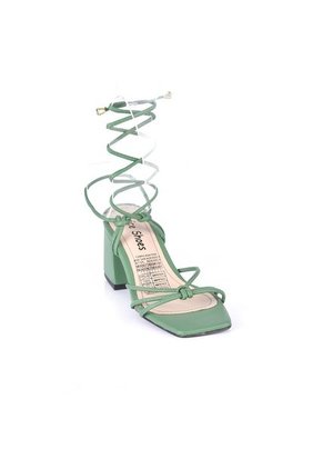 Price Shoes Sandalias Tacones Mujer 972C5-21Verde