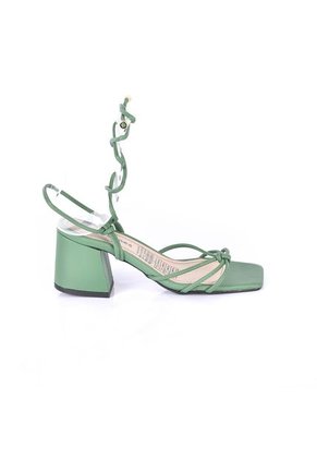 Price Shoes Sandalias Tacones Mujer 972C5-21Verde