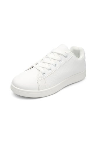 Price Shoes Tenis Casual Mujer 702PU18W03Blanco Price Shoes