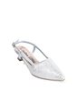 Price Shoes Zapatos  Puntudo De Tacón Para Mujer 4822507PLATA de Price Shoes