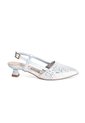 Price Shoes Zapatos  Puntudo De Tacón Para Mujer 4822507PLATA de Price Shoes