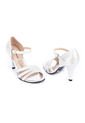 Price Shoes Tacon Alto Para Mujeres 5421124PLATA de Price Shoes