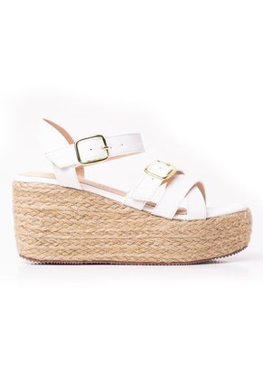 Priceshoes Plataformas Para Mujer 9521201BLANCO