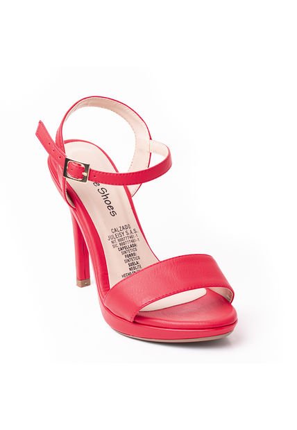 Priceshoes Tacon Ejecutivo Mujer 5428974ROJO