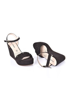 Price Shoes Plataformas Para Dama 882LELIANEGRO
