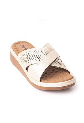 Price Shoes Sandalias Confort Para Mujer 6925281CHAMPANA