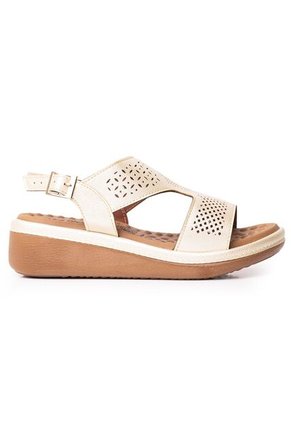 Price Shoes Sandalias Confort Para Mujer 6925456CHAMPANA
