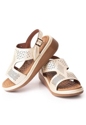 Price Shoes Sandalias Confort Para Mujer 6925456CHAMPANA