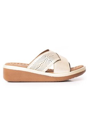 Price Shoes Sandalias Confort Para Mujer 6925281CHAMPANA