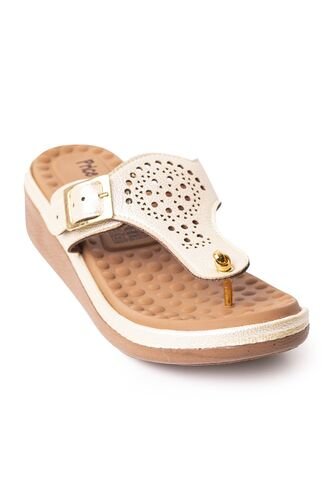 Price Shoes Sandalias Confort Para Mujer 6925694CHAMPANA Price Shoes