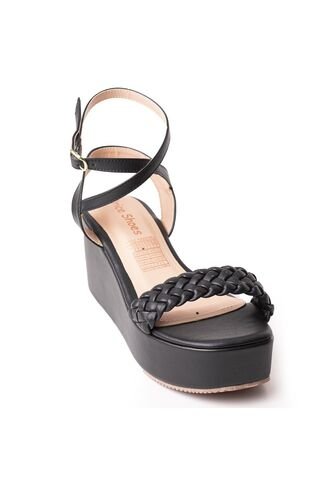 Price Shoes Plataforma Para Mujer 9521255NEGRO Price Shoes