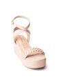Price Shoes Plataforma Para Mujer 9521255NUDE de Price Shoes