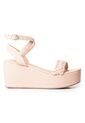 Price Shoes Plataforma Para Mujer 9521255NUDE de Price Shoes