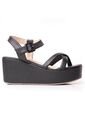 Price Shoes Plataforma Para Mujer 9521243NEGRO de Price Shoes