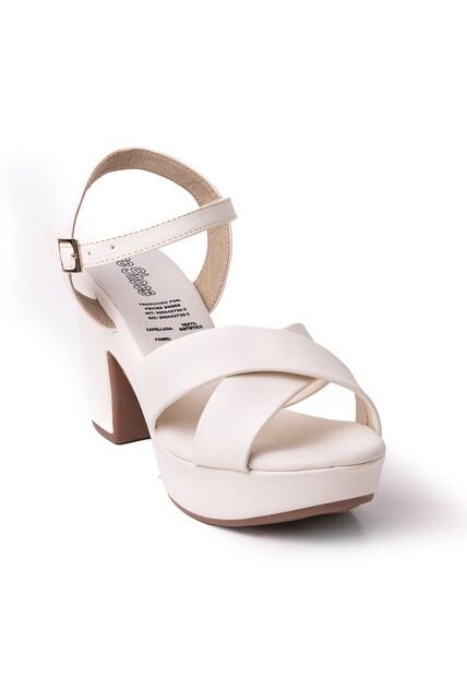 Price Shoes Sandalia Tacon Para Mujer 462JC011TALCO