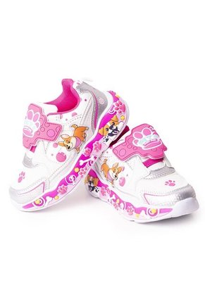 Price Shoes Tenis Infantiles Con Luces Para Niñas 204NAGR25-OOBLANCO