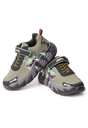 Price Shoes Tenis Infantiles Con Luces Para Niños 204NOGR25-DDVERDE