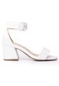 Price Shoes Tacones Para Mujer 952A-01BLANCO de Price Shoes