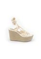 Priceshoes Sandalias Plataformas Mujeres 672753Natural de Price Shoes