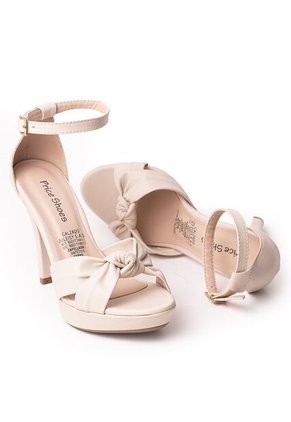 Price Shoes Tacón Alto Para Mujer 542917BEIGE