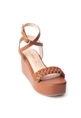 Price Shoes Plataforma Para Mujer 9521255MIEL Price Shoes