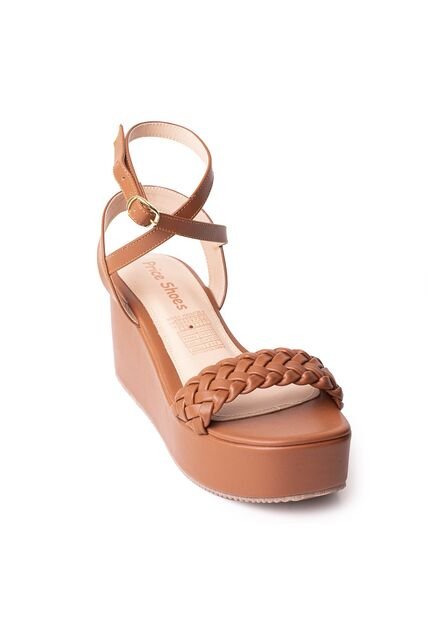 Price Shoes Plataforma Para Mujer 9521255MIEL