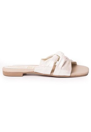 Price Shoes Sandalia Plana Para Mujer 462JC017TALCO