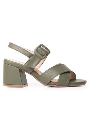 Price Shoes Tacones Moda Para Mujer 952L-44OLIVA