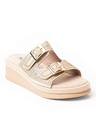 Price Shoes Sandalias Para Dama 692P14CHAMPANA Price Shoes