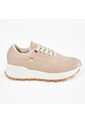 Price Shoes Tenis Urbanos De Moda Para Mujer 282M-549BEIGE de Price Shoes