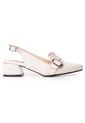 Price Shoes Tacon Bajo Para Mujer 9721221BEIGE de Price Shoes