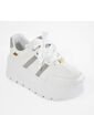 Price Shoes Tenis Con Plataforma Mujer 352KAROL-2GGRIS de Price Shoes