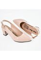 Price Shoes Tacones Destalonados Moda Mujer 9728008NUDE de Price Shoes