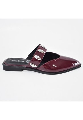 Price Shoes Sandalias Tipo Mule Para Mujer 182MS268VINOTINTO