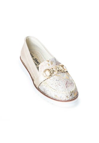 Price Shoes Mocasin Clasico Mujer 252324CHAMPANA Price Shoes