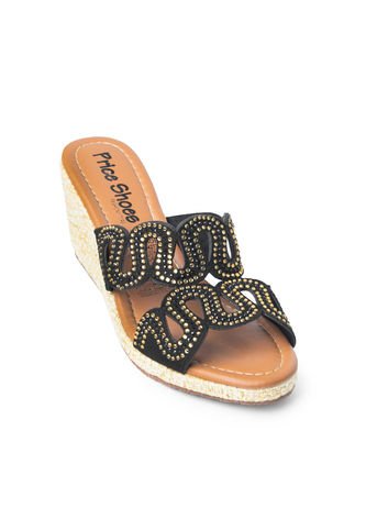 Price Shoes Plataformas Moda Mujer 692S08NEGRO Price Shoes