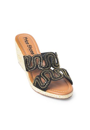 Price Shoes Plataformas Moda Mujer 692S08NEGRO