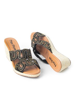 Price Shoes Plataformas Moda Mujer 692S08NEGRO