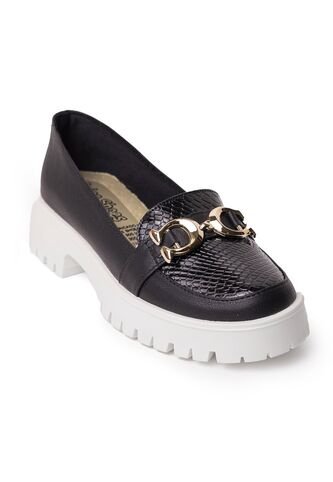 Price Shoes Mocasines Casuales Para Mujer 252A20NEGRO Price Shoes