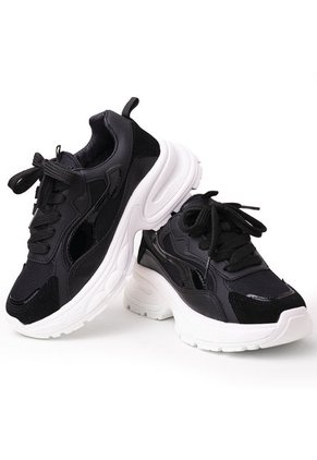 Price Shoes Tenis Moda Mujer 822632NEGRO