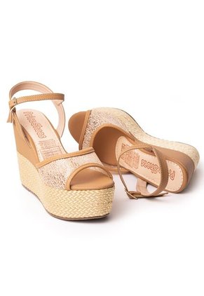 Price Shoes Plataformas En Yute Para Mujer 192M18AMARETTO