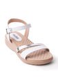 Price Shoes Sandalia Confort Mujer 182NV355BLANCO de Price Shoes