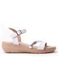 Price Shoes Sandalia Confort Mujer 182NV355BLANCO de Price Shoes