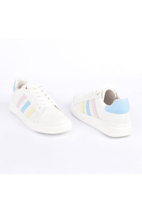 Price Shoes Tenis Moda Mujeres 242F-18CELESTE