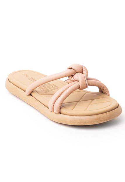 Priceshoes Sandalias Planas Mujeres 902BOM-08CAMEL