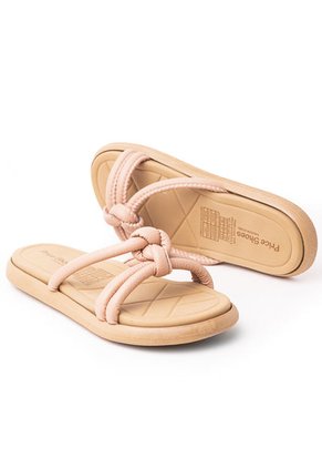 Priceshoes Sandalias Planas Mujeres 902BOM-08CAMEL