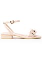Priceshoes Sandalias Planas Mujeres 902M138BEIGE de Price Shoes