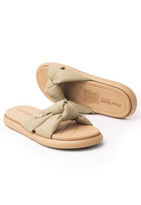Priceshoes Sandalias Planas Mujeres 902BOM-05OLIVA