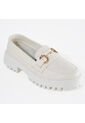 Price Shoes Mocasines Suela Track Para Mujer 1321146TALCO de Price Shoes