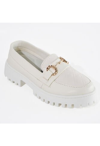 Price Shoes Mocasines De Tendencia Con Suela Track Para Mujer 1321146TALCO Price Shoes
